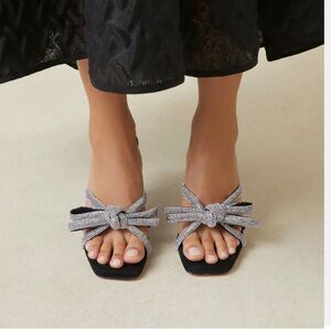 Loeffler Randall Margi sandals for
Women size 6 - Black gently used